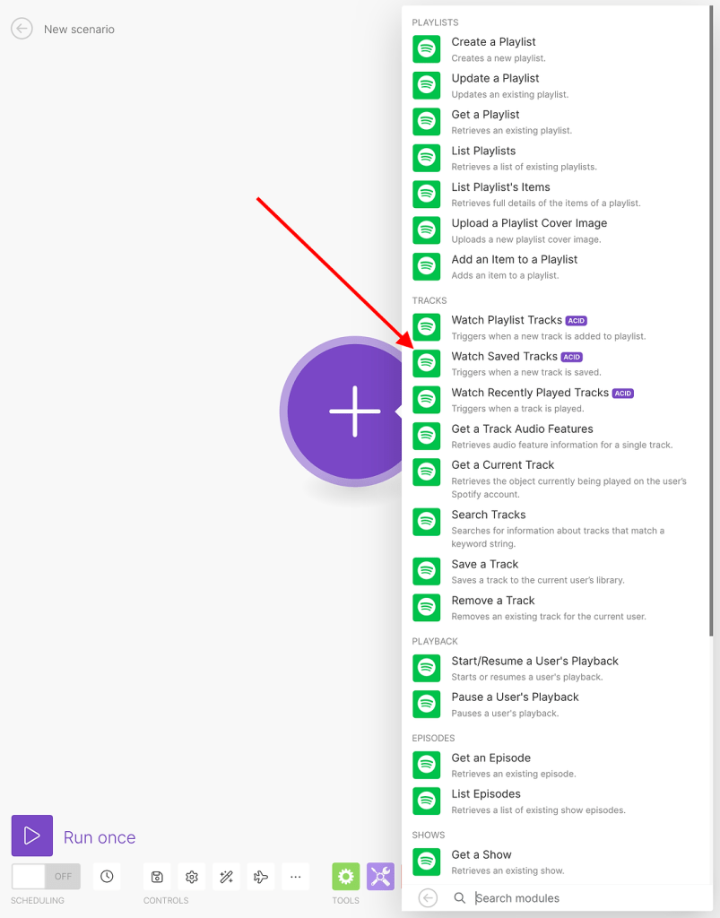 Make Spotify Modules